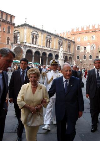 Visita del Presidente della Repubblica alla città di Verona