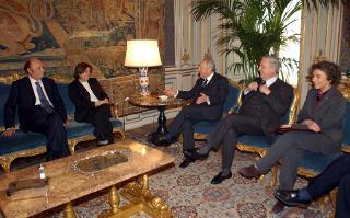 Incontro con Lucia Annunziata, nuovo Presidente della RAI, con i nuovi componenti il Consiglio d'Amministrazione