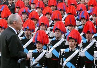 Intervento del Presidente della Repubblica alla celebrazione del 189° anniversario di fondazione dell'Arma dei Carabinieri