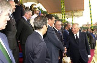 Intervento del Presidente della Repubblica alla celebrazione del 229° anniversario della fondazione del Corpo della Guardia di Finanza