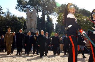 Intervento del Presidente della Repubblica alla cerimonia commemorativa del 59° anniversario dell'eccidio delle Fosse Ardeatine
