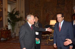 Incontro con Juan Josè Lucas Gimenez, Presidente del Senato spagnolo