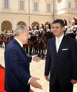Visita ufficiale del Presidente di Serbia e Montenegro, Svetozar Marovic