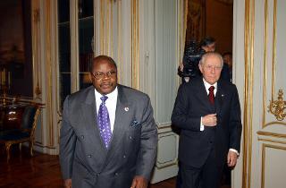 Incontro con il Presidente della Repubblica Unita di Tanzania, Benjamin Mkapa