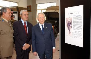 Visita del Presidente della Repubblica al Museo Storico della Motorizzazione Militare