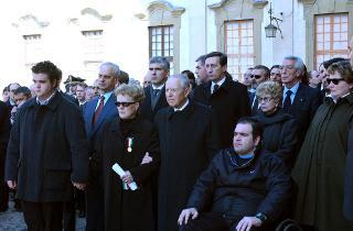 Intervento del Presidente della Repubblica ad Arezzo ai funerali del Soprintendente della Polizia di Stato Emanuele Petri