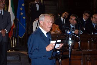 Il Presidente Ciampi a Napoli in occasione del 60° anniversario delle Quattro Giornate di Napoli