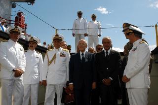 Intervento del Presidente della Repubblica alla commemorazione dell'affondamento della Corazzata &quot;Roma&quot;, Golfo dell'Asinara