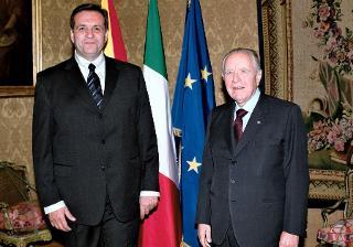 Incontro con il Sig. Boris Trajkovski, Presidente della Repubblica di Macedonia, Palazzo del Quirinale