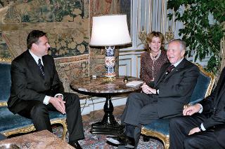 Incontro con il Sig. Boris Trajkovski, Presidente della Repubblica di Macedonia, Palazzo del Quirinale