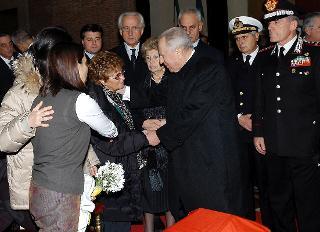 Omaggio alle Salme delle vittime dell'attentato a Nassiriya in Iraq, Roma, Complesso Monumentale del Vittoriano