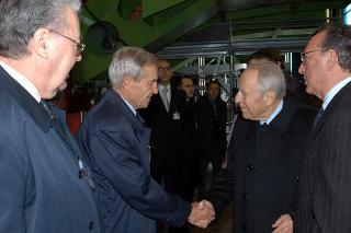 Visita del Presidente della Repubblica al Centro Europeo di Ricerca Nucleare - CERN - di Ginevra