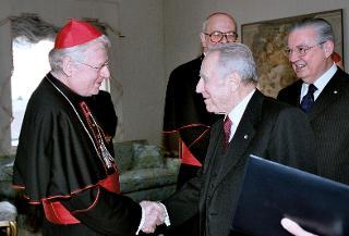 Colazione offerta dal Presidente della Repubblica in onore dei Cardinali italiani di nuova nomina