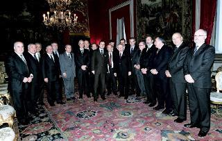 Incontro con i componenti il Comitato Esecutivo della Federazione Italiana delle Banche di Credito Cooperativo Casse Rurali ed Artigiane