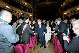 Visita del Presidente della Repubblica a Cuneo e successivi interventi a Boves e Borgo San Dalmazzo