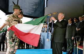 Intervento del Presidente della Repubblica alla cerimonia di rientro del Contingente militare italiano &quot;Nibbio&quot; dall'Afghanistan, Roma, Caserma &quot;Gandin&quot;