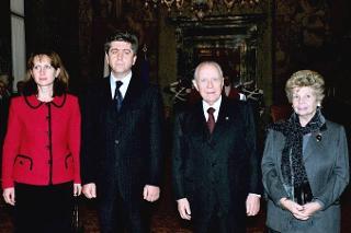 Visita ufficiale del Presidente della Repubblica di Bulgaria S.E. Sig. Georgi Parvanov e della Signora Parvanova