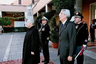 Colazione del Presidente della Repubblica presso il Comando del Reggimento Corazzieri, Roma, Caserma Alessandro Negri di Sanfront