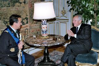 Visita di commiato del Gen. S.A. Mario Tancredi, Palazzo del Quirnale