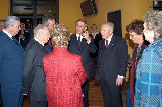 Intervento del Presidente della Repubblica all'inaugurazione del Teatro Palladium ed al successivo concerto del Romaeuropa Festival 2003