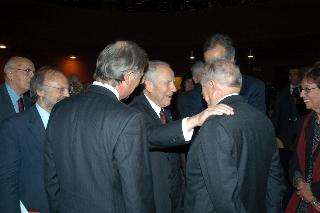 Intervento del Presidente della Repubblica all'inaugurazione del Teatro Palladium ed al successivo concerto del Romaeuropa Festival 2003