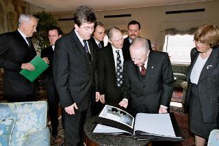 Visita ufficiale di S.E. Sig. Vladimir Voronin, Presidente della Repubblica di Moldova, Palazzo del Quirinale