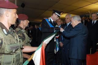 Intervento del Presidente della Repubblica, in forma ufficiale, alla celebrazione del 190° anniversario di fondazione dell'Arma dei Carabinieri, Roma, Piazza di Siena
