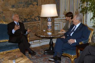 Incontro con il Sig. Eddie Fenech Adami, Presidente della Repubblica di Malta, Palazzo del Quirinale