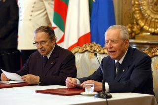 Incontro con il Presidente della Repubblica Democratica e Popolare Algerina S.E. il Signor Abdelaziz Bouteflika