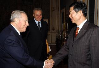 Incontro con i Signori Jian Min Wu e Vicente Loscertales, Presidente e Segretario Generale del Bureau International des Exposition (BIE), Palazzo del Quirinale