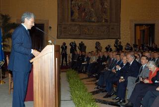 Intervento del Presidente della Repubblica alla cerimonia di commemorazione di Enrico Berlinguer, Roma, Palazzo Montecitorio, Sala della Lupa