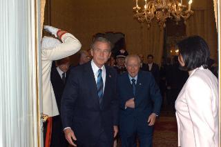 Incontro con il Presidente degli Stati Uniti d'America, Signor George W. Bush
