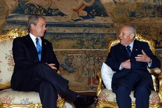 Incontro con il Presidente degli Stati Uniti d'America, Signor George W. Bush