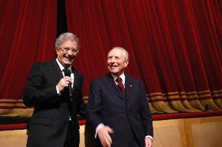 Visita del Presidente Ciampi alla città di Livorno per l'inaugurazione del restaurato Teatro Goldoni