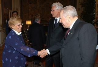 Incontro con una delegazione dell'Associazione Familiari Caduti Strage Piazza della Loggia, in occasione del 30° anniversario della strage