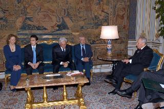 Incontro con una delegazione dell'Associazione Familiari Caduti Strage Piazza della Loggia, in occasione del 30° anniversario della strage