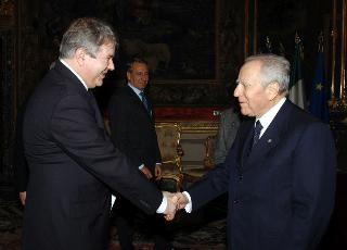 S.E. Sig. Alexei Meshkov, nuovo Ambasciatore della Federazione Russa: presentazione  Lettere Credenziali, Palazzo del Quirinale