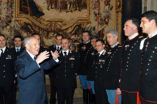 Incontro con il Personale civile e militare del Segretariato Generale della Presidenza della Repubblica e successiva celebrazione della Messa di Pasqua