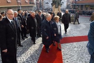Visita del Presidente della Repubblica Carlo Azeglio Ciampi alla città di Frosinone