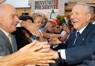 Visita del Presidente della Repubblica Carlo Azeglio Ciampi alla città di Massa Carrara