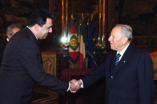 S.E. Sig. Emil Zulfugar Oglu Karimov, nuovo Ambasciatore dell'Azerbaijan: presentazione Lettere Credenziali, Palazzo del Quirinale