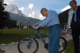 Vacanze del Presidente della Repubblica Ciampi a Selva di Val Gardena