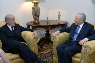 Colazione con l'ex Presidente della Convenzione Europea, S.E. il Signor Valery Giscard d'Estaing