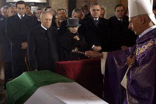 Intervento del Presidente della Repubblica ai funerali di Stato del Maresciallo Simone Cola caduto a Nassiriya, Ferentino