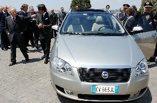 Presentazione al Presidente della Repubblica della nuova vettura &quot;FIAT Croma&quot;