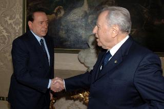 Conferimento all'On. Silvio Berlusconi dell'incarico di formare il nuovo Governo, Palazzo del Quirinale
