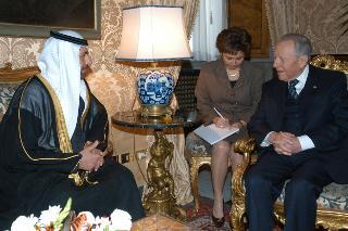 S.E. Sig. Abdulhamid Abdulfatah Kazim, nuovo Ambasciatore degli Emirati Arabi Uniti: presentazione Lettere Credenziali, Palazzo del Quirinale