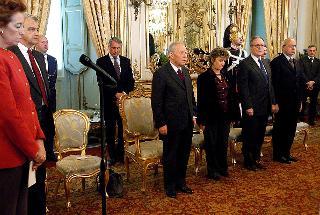 Incontro del Presidente della Repubblica con una delegazione di Scienziati italiani aderenti al Gruppo 2003 per la Ricerca