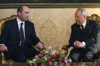 Visita ufficiale del Presidente della Repubblica di Armenia, S.E. il Signor Robert Kocharian