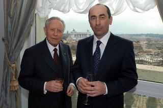 Visita ufficiale del Presidente della Repubblica di Armenia, S.E. il Signor Robert Kocharian